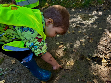 Trošku jsme se ušpinily